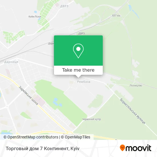 Торговый дом 7 Континент map