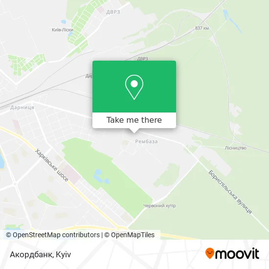 Акордбанк map
