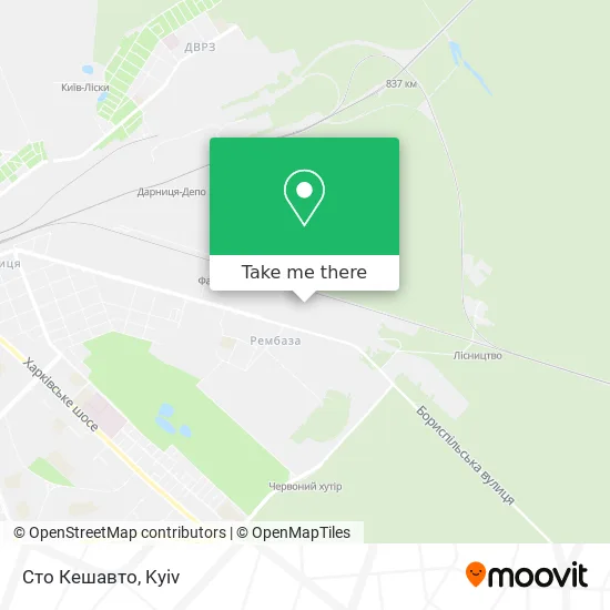 Сто Кешавто map