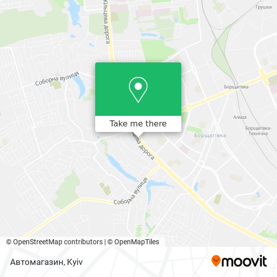 Автомагазин map