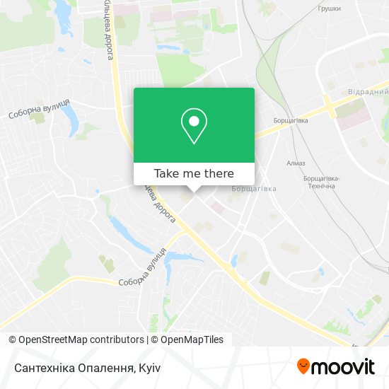 Сантехніка Опалення map