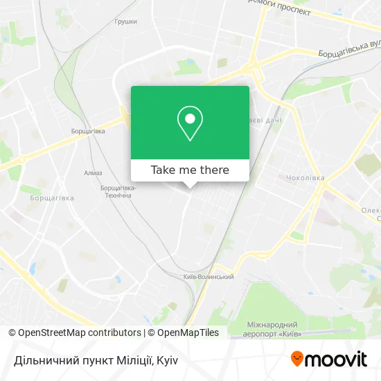 Дільничний пункт Міліції map