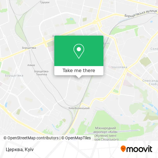Карта Церква