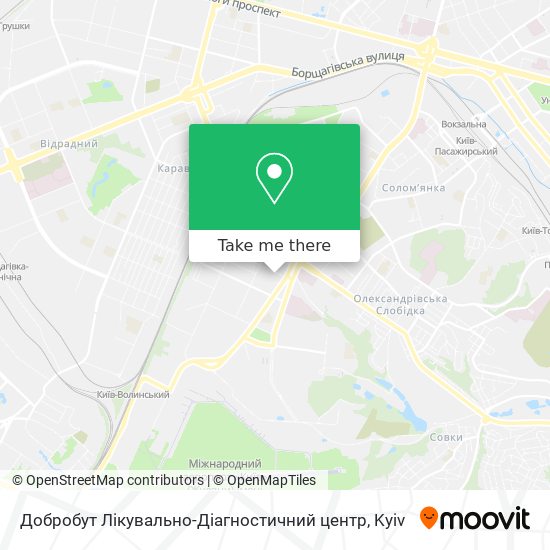 Добробут Лікувально-Діагностичний центр map