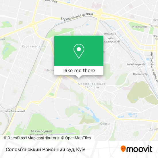 Солом'янський Районний суд map