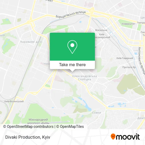 Карта Divaki Production
