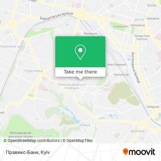 Правекс-Банк map