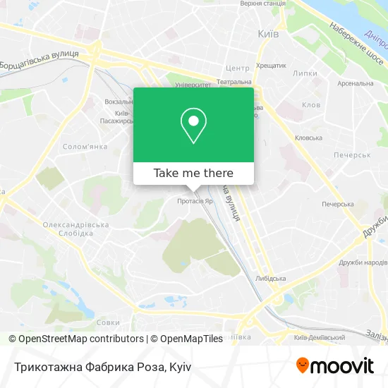 Трикотажна Фабрика Роза map