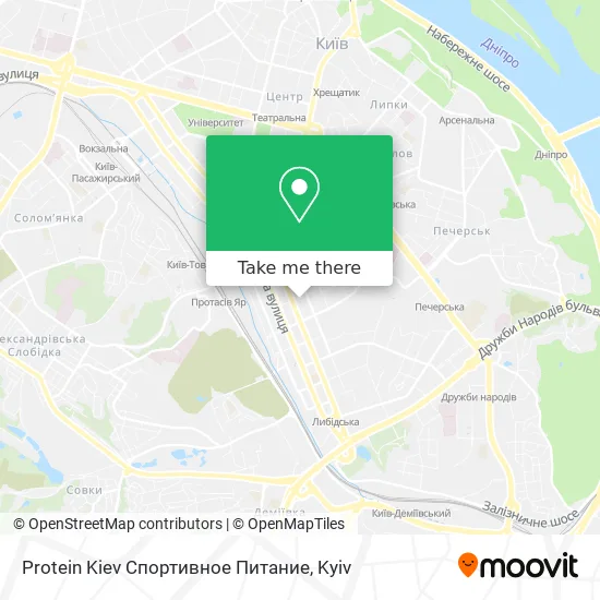 Protein Kiev Спортивное Питание map