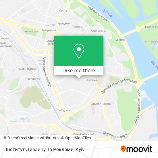 Інститут Дизайну Та Реклами map