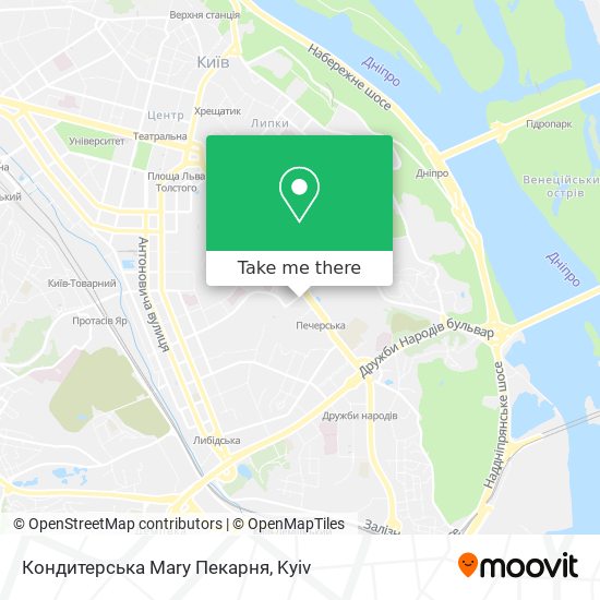 Кондитерська Mary Пекарня map