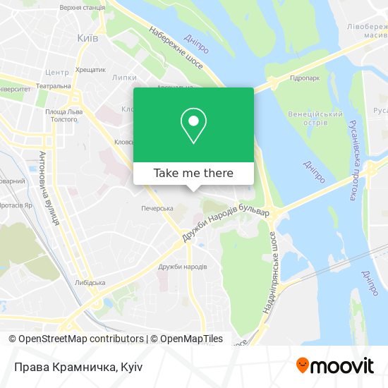 Права Крамничка map