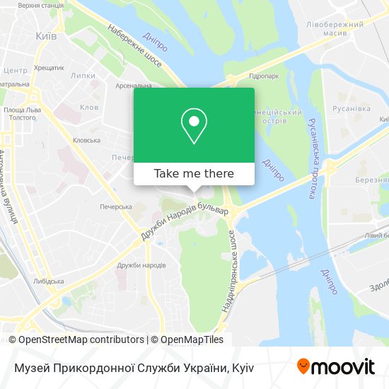 Карта Музей Прикордонної Служби України