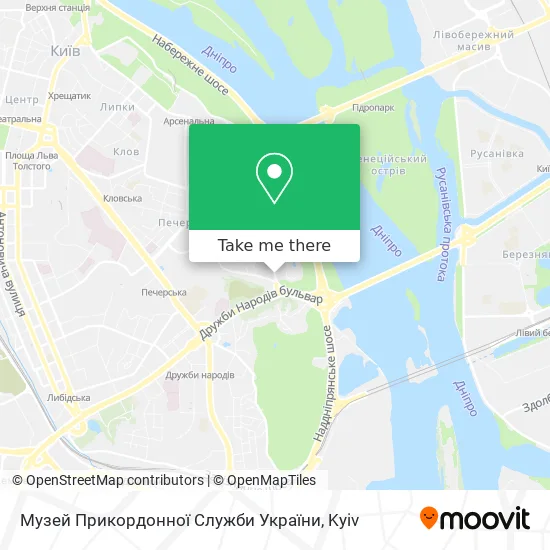 Музей Прикордонної Служби України map