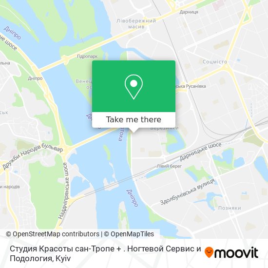 Студия Красоты сан-Тропе + . Ногтевой Сервис и Подология map