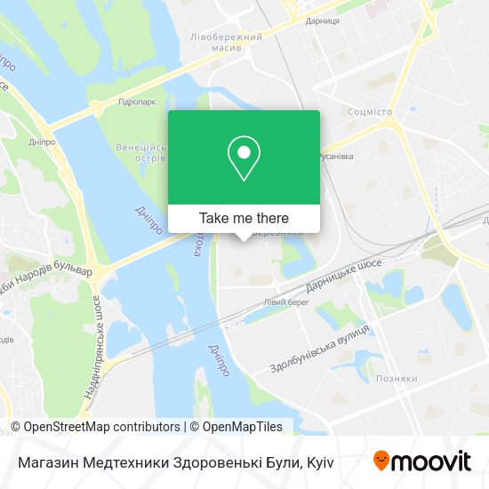 Карта Магазин Медтехники Здоровенькі Були