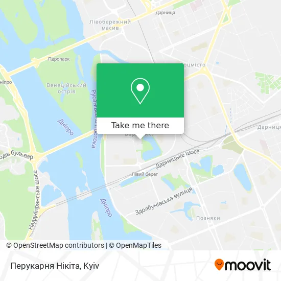 Карта Перукарня Нікіта