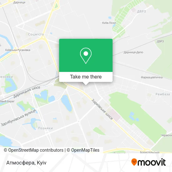 Карта Атмосфера