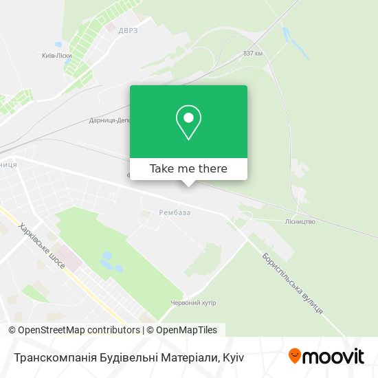 Транскомпанія Будівельні Матеріали map