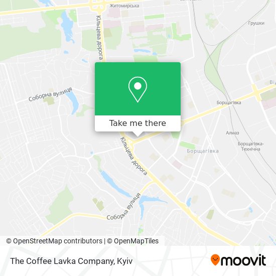 Карта The Coffee Lavka Company