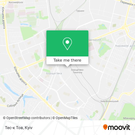 Карта Тес-к Тов