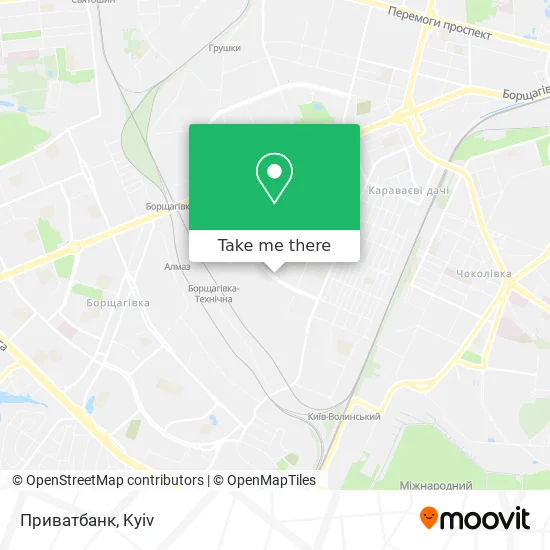 Приватбанк map