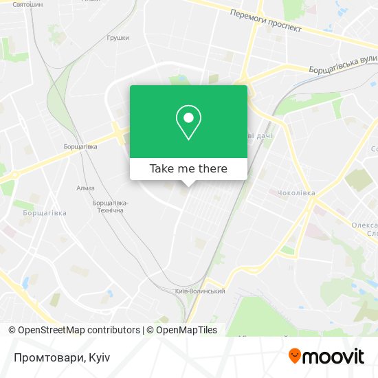 Промтовари map