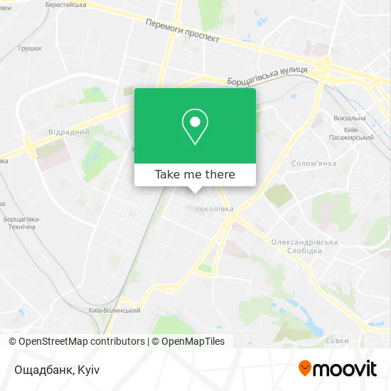 Ощадбанк map