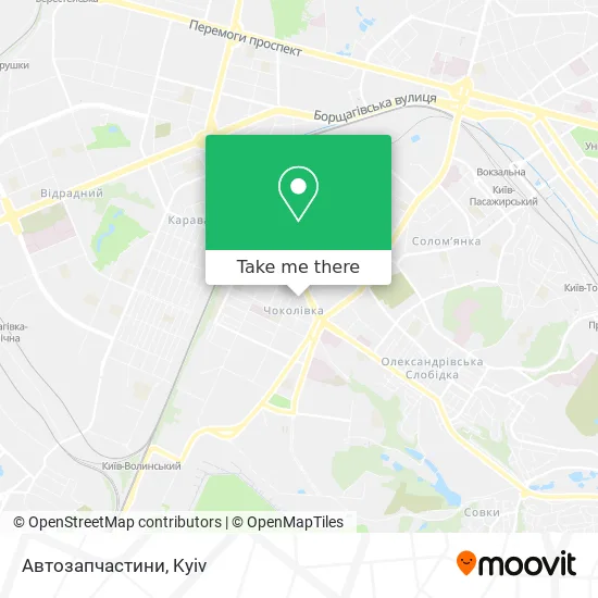 Автозапчастини map