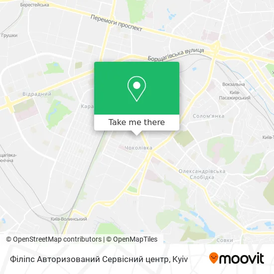 Філіпс Авторизований Сервісний центр map