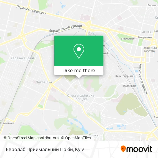 Евролаб Приймальний Покій map