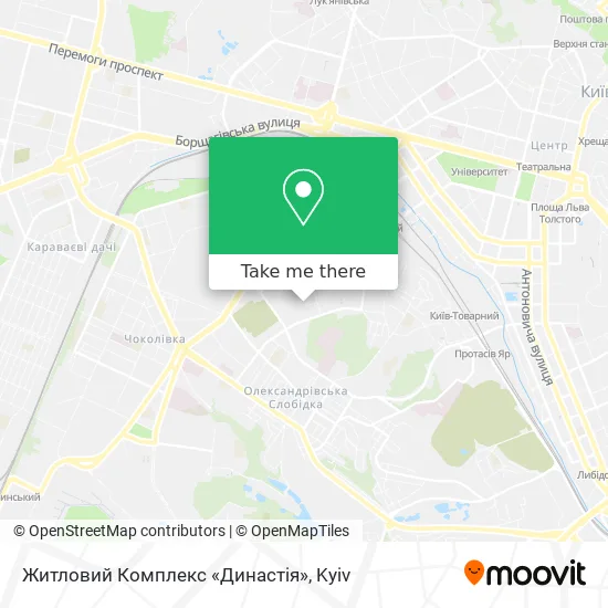 Житловий Комплекс «Династія» map