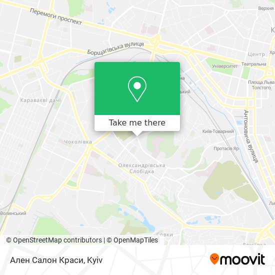 Ален Салон Краси map