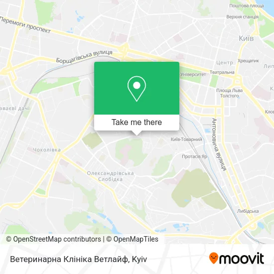 Ветеринарна Клініка Ветлайф map
