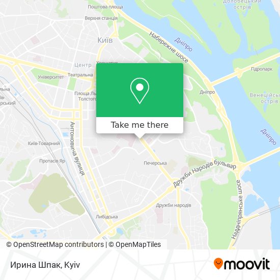 Ирина Шпак map