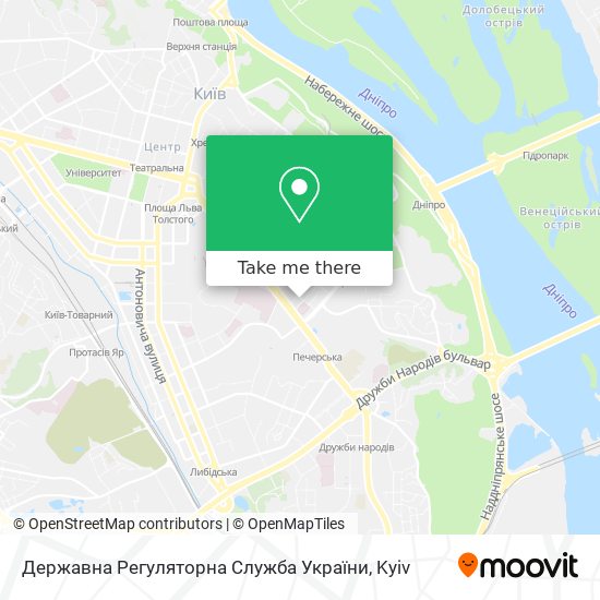 Державна Регуляторна Служба України map