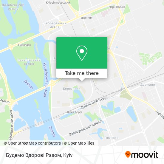 Будемо Здорові Разом map