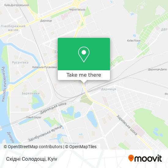 Східні Солодощі map