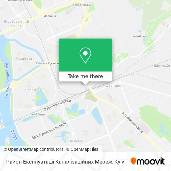 Район Експлуатації Каналізаційних Мереж map