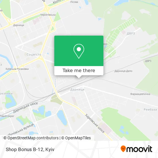 Карта Shop Bonus B-12