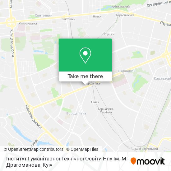 Інститут Гуманітарної Технічної Освіти Нпу Ім. М. Драгоманова map