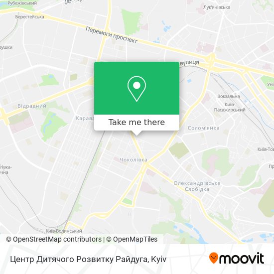 Центр Дитячого Розвитку Райдуга map