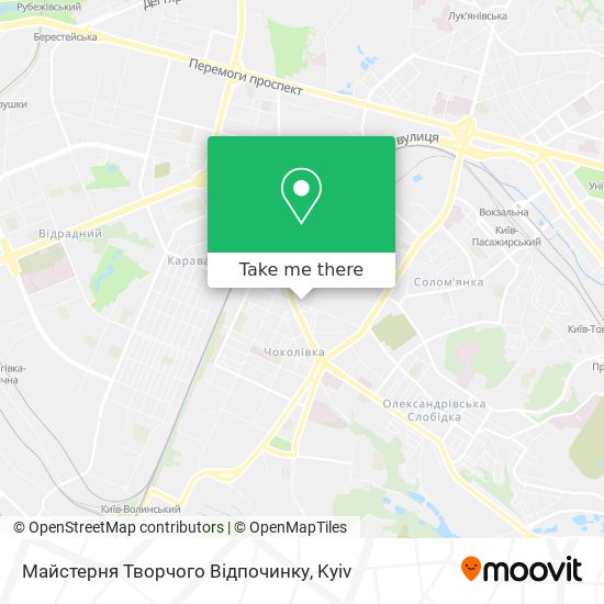 Майстерня Творчого Відпочинку map