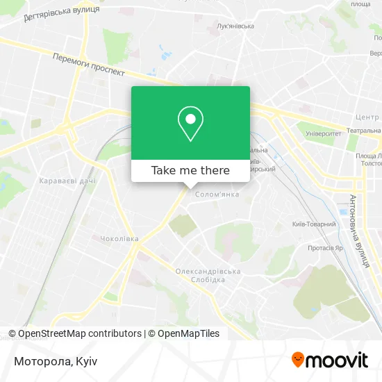 Моторола map