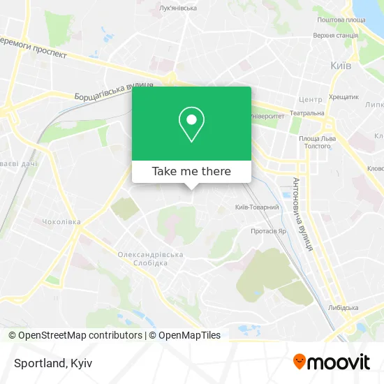 Карта Sportland