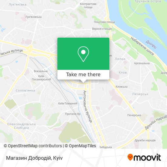 Карта Магазин Добродій