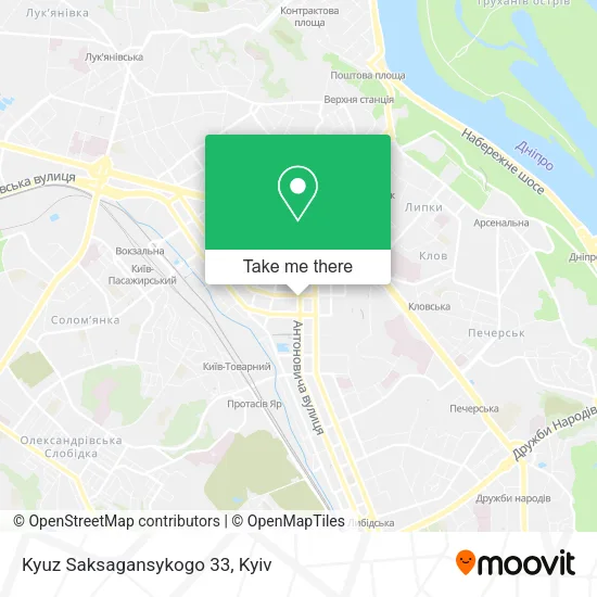 Карта Kyuz Saksagansykogo 33