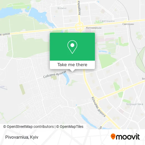 Карта Pivovarniua