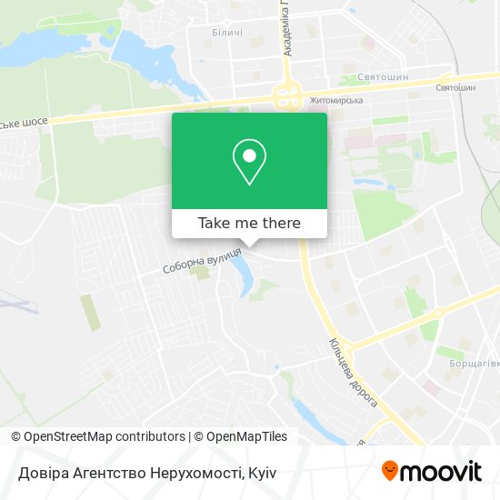 Довіра Агентство Нерухомості map