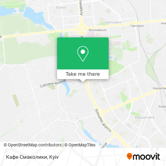 Кафе Смаколики map